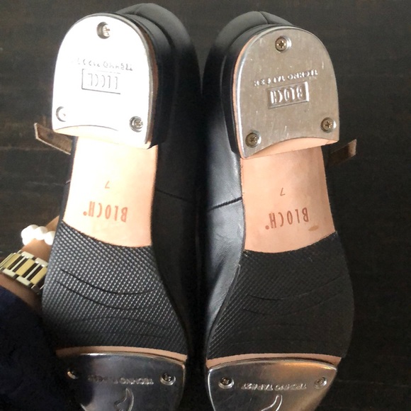 Bloch Womens Showtapper Tap Shoe Size 7 Black - Picture 5 of 5